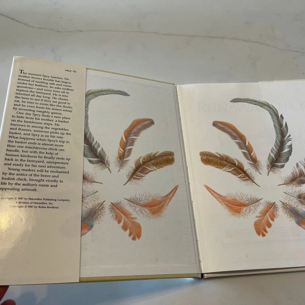 The Runaway Chick by Robin Ravilious - 1987 HCDJ